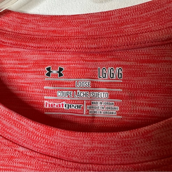 Under Armour Red Men's Shirt - Picture 6 of 6